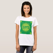 Love Mandala Design T-shirt (Voorkant volledig)