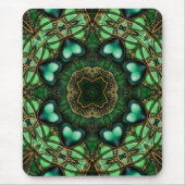Love Mandala Fractalscopes Mousepad Muismat (Voorkant)