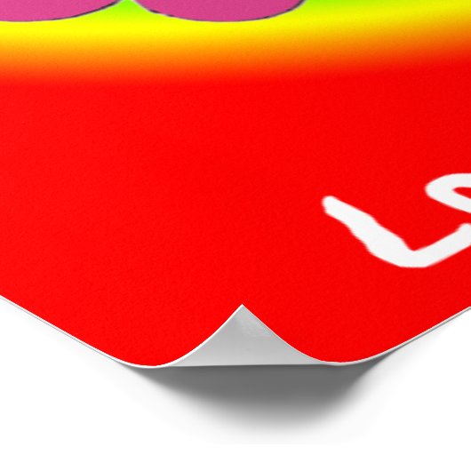 Love Mandala Poster (Hoek)