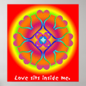 Love Mandala Poster (Voorkant)