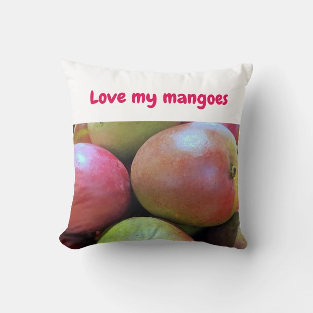 Love mangos Sierkussen (Voorkant)