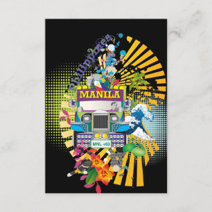 Love Manila, Filippijnen Invites Kaart