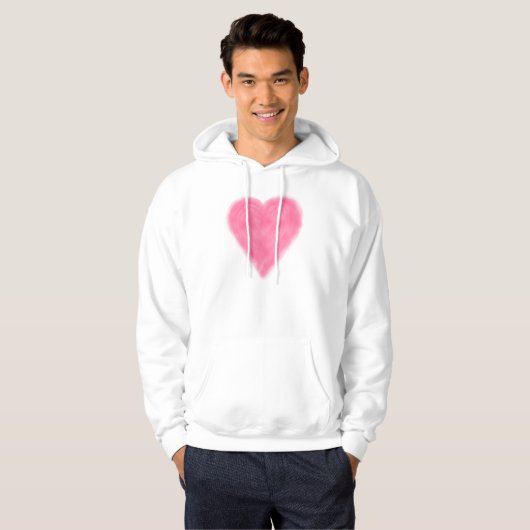 LOVE Mannen Hoodie (Voorkant volledig)