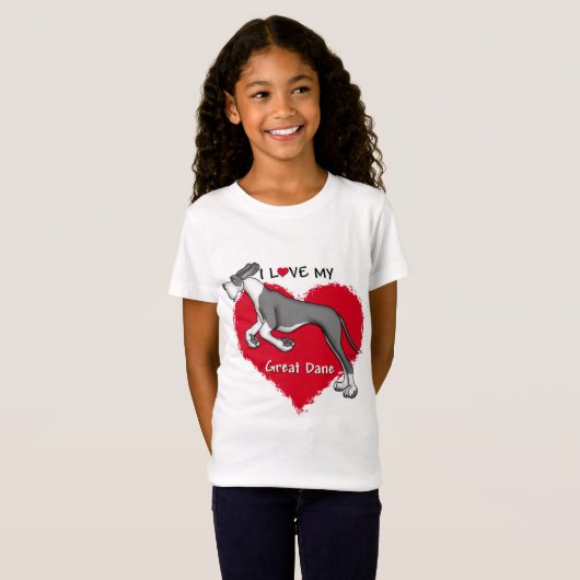 Love Mantle Great Dane UC T-shirt (Voorkant volledig)