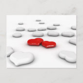 Love & Many Hearts Briefkaart (Voorkant)