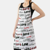 Love Marker Textuur Naadloze Achtergrond Schort (Insitu)