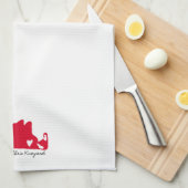 Love Martha's Vineyard Kitchen Towel Theedoek (Quarter Fold)