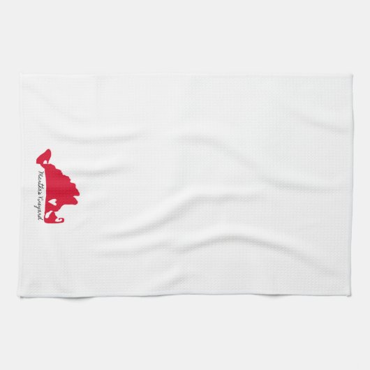 Love Martha's Vineyard Kitchen Towel Theedoek (Horizontaal)