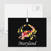 Love Maryland Crab Briefkaart (Voorkant / Achterkant)