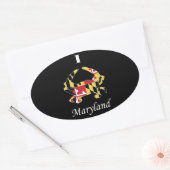 Love Maryland Ovale Sticker (Envelop)