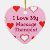 Love Massage Therapist Ornament (Voorkant)