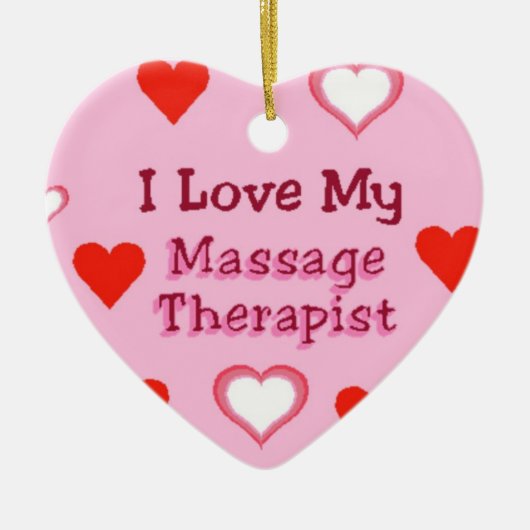 Love Massage Therapist Ornament (Voorkant)