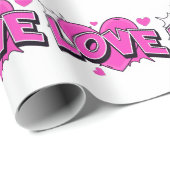LOVE Mat Inpakpapier (Rol Hoek)