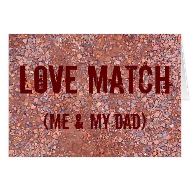 Love Match, Me & My Dad, Red Clay Court Tennis (Voorkant Horizontaal)