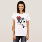 Love Maternity T-shirt met lange mouwen (Voorkant volledig)