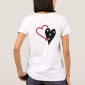 Love Maternity T-shirt met lange mouwen (Achterkant)