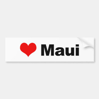 Love Maui Bumpersticker