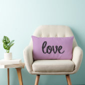 Love Mauve Pillow Kussen (Stoel)