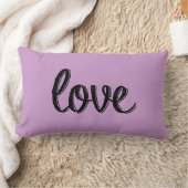 Love Mauve Pillow Kussen (Deken)