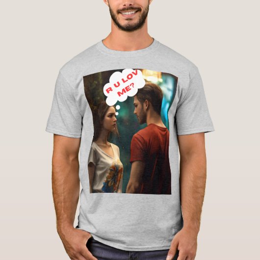 Love Me aanpassen premium klassieke design T-shirt (Voorkant)