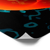 Love Me Brago-Mitchell Fine Fractal Art Poster (Hoek)