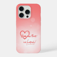 Love Me First Roze Self Love Hoesje