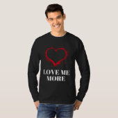 Love me t-shirt (Voorkant volledig)