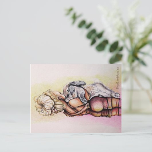 _Love Me Tender_ Briefkaart (Staand voorkant)