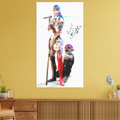 LOVE ME TENDER CANVAS AFDRUK (Insitu (Woonkamer))