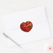 Love Me Tender Ronde Sticker (Envelop)