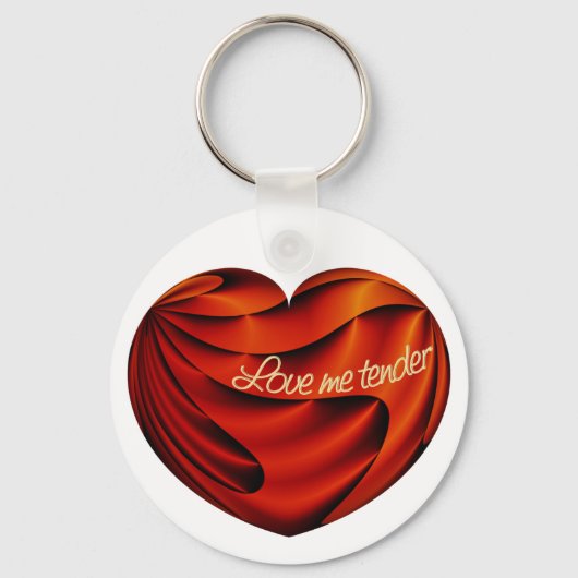 Love Me Tender Sleutelhanger (Voorkant)