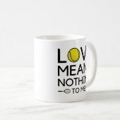 Love Means Nothing To Me Koffiemok (Voorkant rechts)