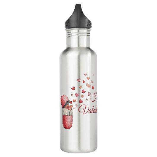 Love Medicine Valentine's Day Design Waterfles (Links)