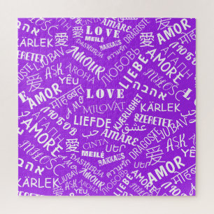 LOVE - Meertalig Internationaal - Kies Kleur Legpuzzel