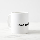 Love meh koffiemok (Voorkant links)