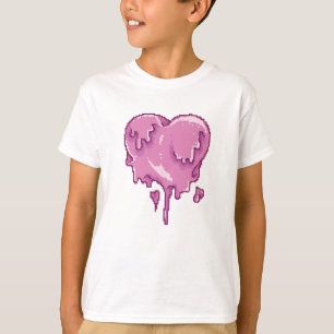 Love Melt Pixel Art T-shirt