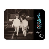 Love Memorial DIY Printable Fotomagneet Keepsake Magneet (Horizontaal)