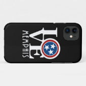 LOVE Memphare Case-Mate iPhone Case (Achterkant (horizontaal))