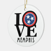 LOVE Memphare Keramisch Ornament (Links)