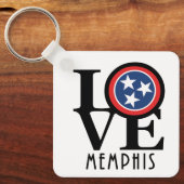 LOVE Memphis Tennessee Sleutelhanger (Voorkant)