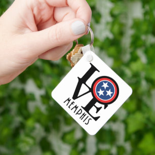 LOVE Memphis Tennessee Sleutelhanger