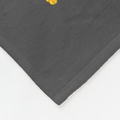 Love Menorah Chanukah Light Hanukkah Blue Coquette Fleece Deken (Hoek)