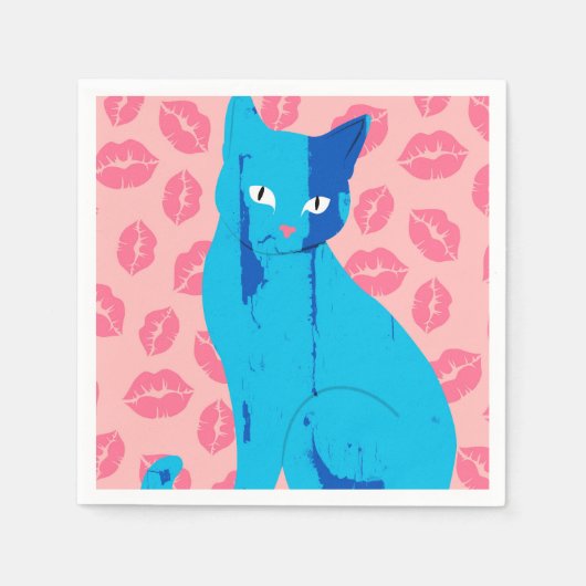 Love Meow-ment Servet (Voorkant)