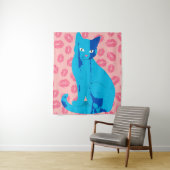 Love Meow-ment Wandkleed (In situ)