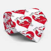 Love Merlequin Great Dane UC Stropdas (Opgerold)