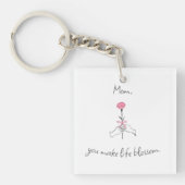 Love Message Sleutelhanger voor moeder (voorkant)
