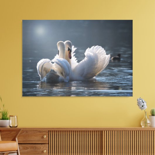 Love metal Online Canvas Afdruk (Insitu (Woonkamer))