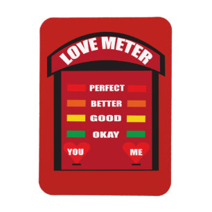 "Love Meter" magnet Magneet