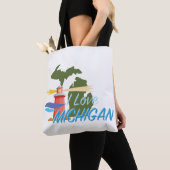 Love Michigan Tote Bag (Dichtbij)