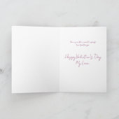 Love Minimalist Valentine’s Day Card Kaart (Binnen)